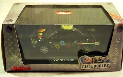 Schuco 450454100: Die Ludolfs - VW New Beetle, Edition 1/43, NEU & OVP