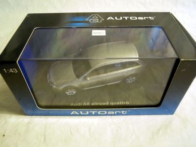 AutoArt 50301: Audi A6 Allrad Quattro, Quarzgrau, Metallmodell 1/43, NEU & OVP