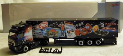 Herpa 196932: Volvo FH XL Sattelzug "Club Edition HCC 2003", Modell in H0, NEU