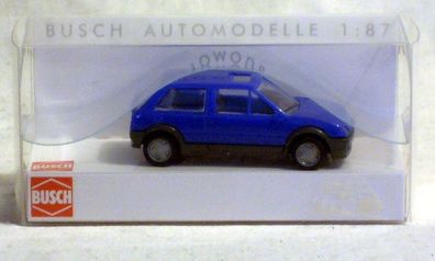Busch 45602: Citroen AX - blau, Fertigmodell in H0 - NEU & OVP