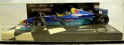 Minichamps 430990012: Red Bull Sauber Petronas C18, #12 P. Diniz 1999, NEU & OVP