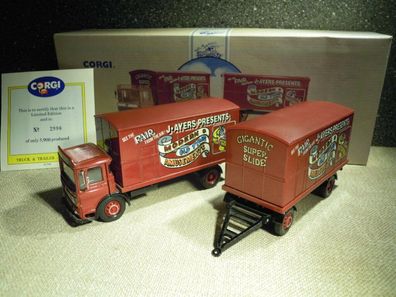 Corgi 97893: A.E.C. Mercury Truck & Trailer "J. Ayers", 1/50, NEU & OVP