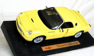 Maisto 50336: Ford Thunderbird Showcar, Metall-Modell in 1/18, selten, NEU & OVP