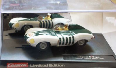 Carrera 25486: Jaguar D-Type "Nassau Speed Week 1956", limitiert, NEU & OVP
