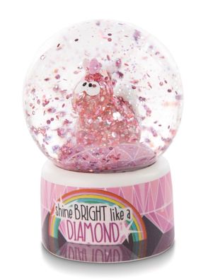 Nici 47640 Schüttelkugel Schneekugel Einhorn Pink Diamond "shine bright"