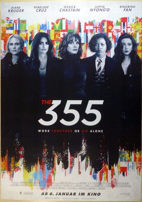 The 355 - Original Kinoplakat A0 - Diane Kruger, Penélope Cruz - Filmposter