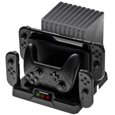 Switch Ladestation Dual Charge: Base SSnakebyte - Snakebyte - (Nintendo Switch ...