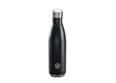 Original Volkswagen Trinkflasche 1H2069604A Schwarz 500ml Edelstahl