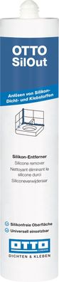 Ottoseal SilOut Silicon-Entferner 300 ml Für Holz, Mauerwerk, Putz, Beton, Glas