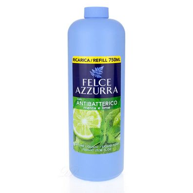 Paglieri Felce Azzurra Minze & Limette Flüssigseife 750 ml Refill