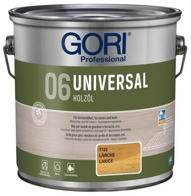 GORI 06 (ehemals GORI 3055) Lärchen-Öl 2,50 ltr.
