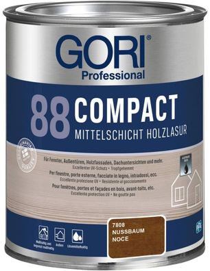 GORI 88 Compact-Lasur Nussbaum 0,75 ltr.