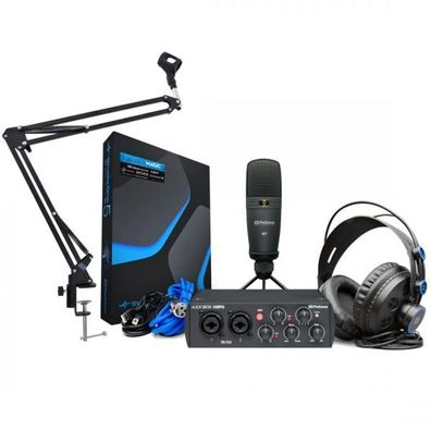 Presonus Audiobox 96 Recording Set + Gelenkarm