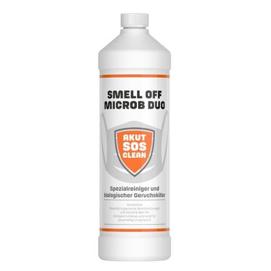 Akut SOS Clean SMELL OFF MICROB DUO Spezialreiniger und biologischer Geruchskiller
