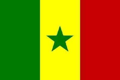 Fahne Flagge Senegal Hissflagge 90x150