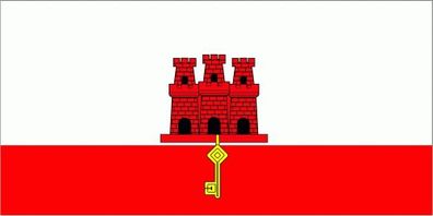 Fahne Flagge Gibraltar Hissflagge 90x150