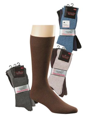 Wellness-Socken Baumwolle, Herren, ohne enges Gummi bis Gr. 58