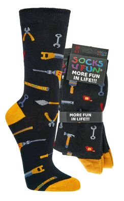 Damen Herren Spaßsocken, Fun socks, witzige Socken Handwerker