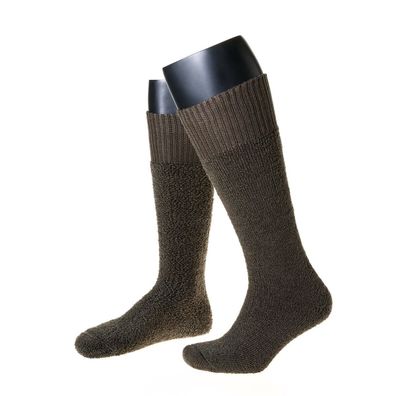 Thermo Stiefel-Socke aus Vollplüsch Made in Germany