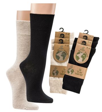 Wellness-Socken mit Bio Baumwolle, im 3er Pack, organic cotton