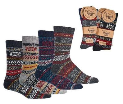 6 Paar Damen Thermo Socken farbig Design Sprint Vollfrottee zum Hammerpreis WOW 