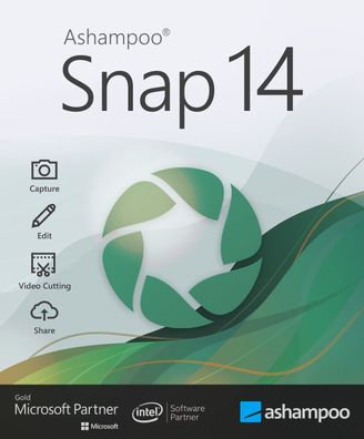 Ashampoo Snap 14 - Bildschirmaufnahme - Screen Recorder - PC Download Version