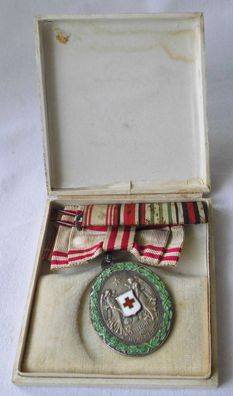 Österreich Rot Kreuz Medaille 1. Weltkrieg im Originaletui (100884)