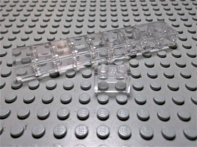 Lego 10 Basic Steine 1x2 hoch Transparent Klar Nummer 3065