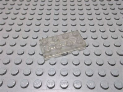 Lego 1 Platte 2x4 transparent klar Nummer 3020