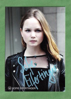 Sofie Eifertinger (deutsche Schauspielerin ) - persönlich signiert