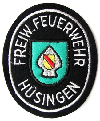 Freiwillige Feuerwehr - Hüsingen - Ärmelabzeichen - Abzeichen - Aufnäher - Patch