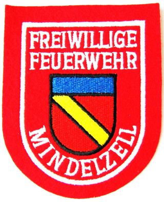 Freiwillige Feuerwehr - Mindelzell - Ärmelabzeichen - Abzeichen - Aufnäher - Patch