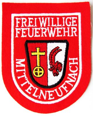 Freiwillige Feuerwehr - Mittelneufnach - Ärmelabzeichen - Abzeichen - Aufnäher