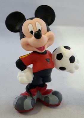 Disney Mickey Mouse Mickey mit spanischem Trikot Spielfigur 6cm Bullyland 15623