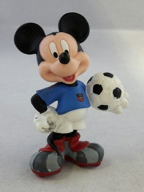 Disney Mickey Mouse Mickey mit italienischem Trikot Spielfigur 6cm Bullyland