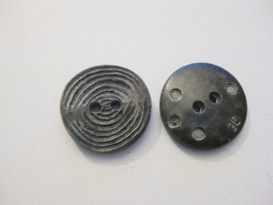 1Kunststoffknopf Knöpf 23x5mm 2Loch a 2mm Nr 4127