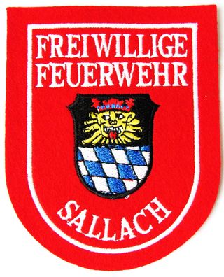 Freiwillige Feuerwehr - Sallach - Ärmelabzeichen - Abzeichen - Aufnäher - Patch