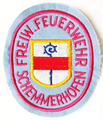Freiwillige Feuerwehr - Schemmenhofen - Ärmelabzeichen - Abzeichen - Aufnäher