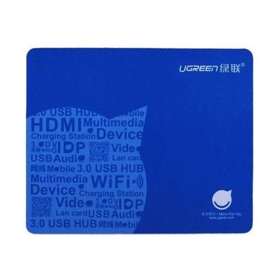 Ugreen Silikongel Gummi Mousepad 260 x 210 x 2.5 mm (LP126 20312) blau
