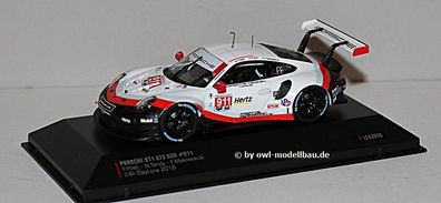 ixo Models LE43046 - Porsche 911 (991) GT3 RSR - #911 - 24h LeMans - 2018. 1:43