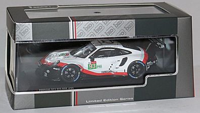 ixo Models LE43022 - Porsche 911 (991) GT3 RSR - #93 - 24h LeMans - 2018. 1:43