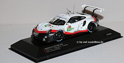 ixo Models LE43023 - Porsche 911 (991) GT3 RSR - #94 - 24h LeMans - 2018. 1:43