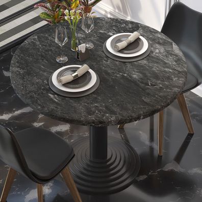 Werzalit | Bistro Tischplatte | Ø60cm | Felsen | Topalit Tischplatte