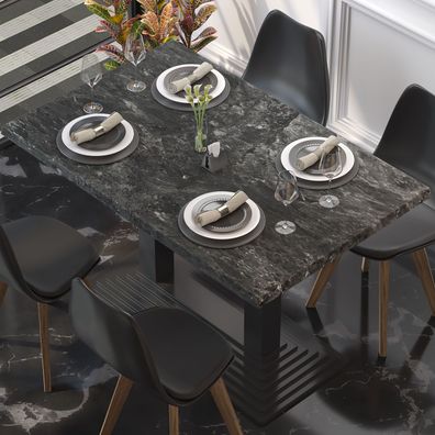 Werzalit | Bistro Tischplatte | 110x60cm | Felsen | Topalit Tischplatte