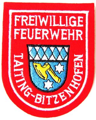 Freiwillige Feuerwehr - Taiting-Bitzenhofen - Ärmelabzeichen - Abzeichen - Aufnäher