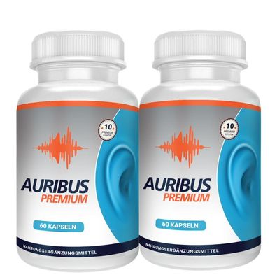 Auribus Premium - Ohrgesundheit - Ohren - SET 2 Dosen - BLitzversand