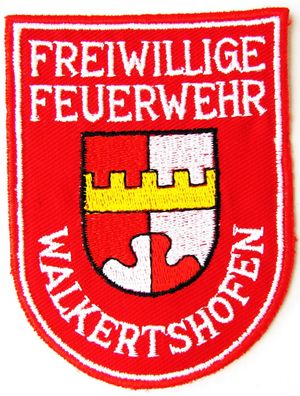 Freiwillige Feuerwehr - Walkertshofen - Ärmelabzeichen - Abzeichen - Aufnäher