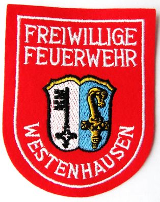 Freiwillige Feuerwehr - Westenhausen - Ärmelabzeichen - Abzeichen - Aufnäher - Patch