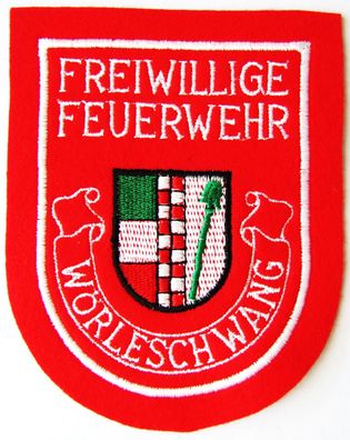 Freiwillige Feuerwehr - Wörleschwang - Ärmelabzeichen - Abzeichen - Aufnäher - Patch