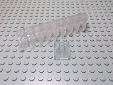 Lego 10 Schrägsteine 2x2 45 Grad Transparent Klar Nummer 3039